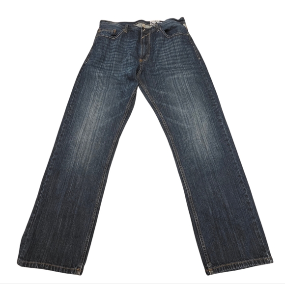 Sean John Other - Sean John Dark Blue Relaxed Jeans Size 36